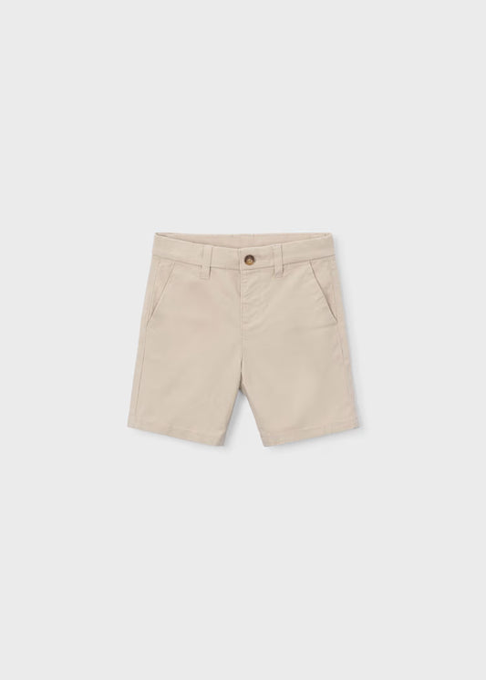 Mayoral 202 Khaki Boy Chino Twill Shorts