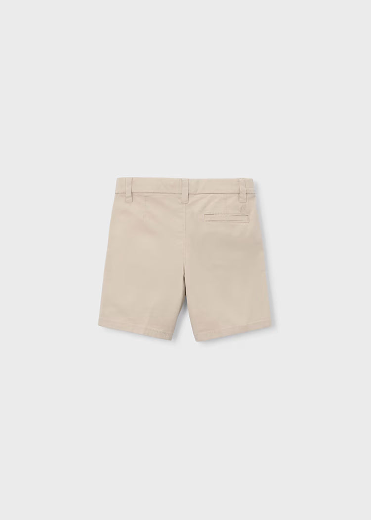 Mayoral 202 Khaki Boy Chino Twill Shorts