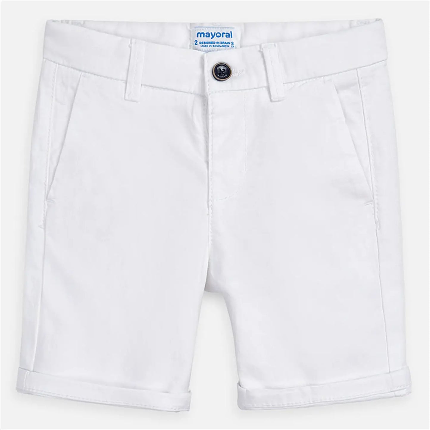 White Chino Shorts