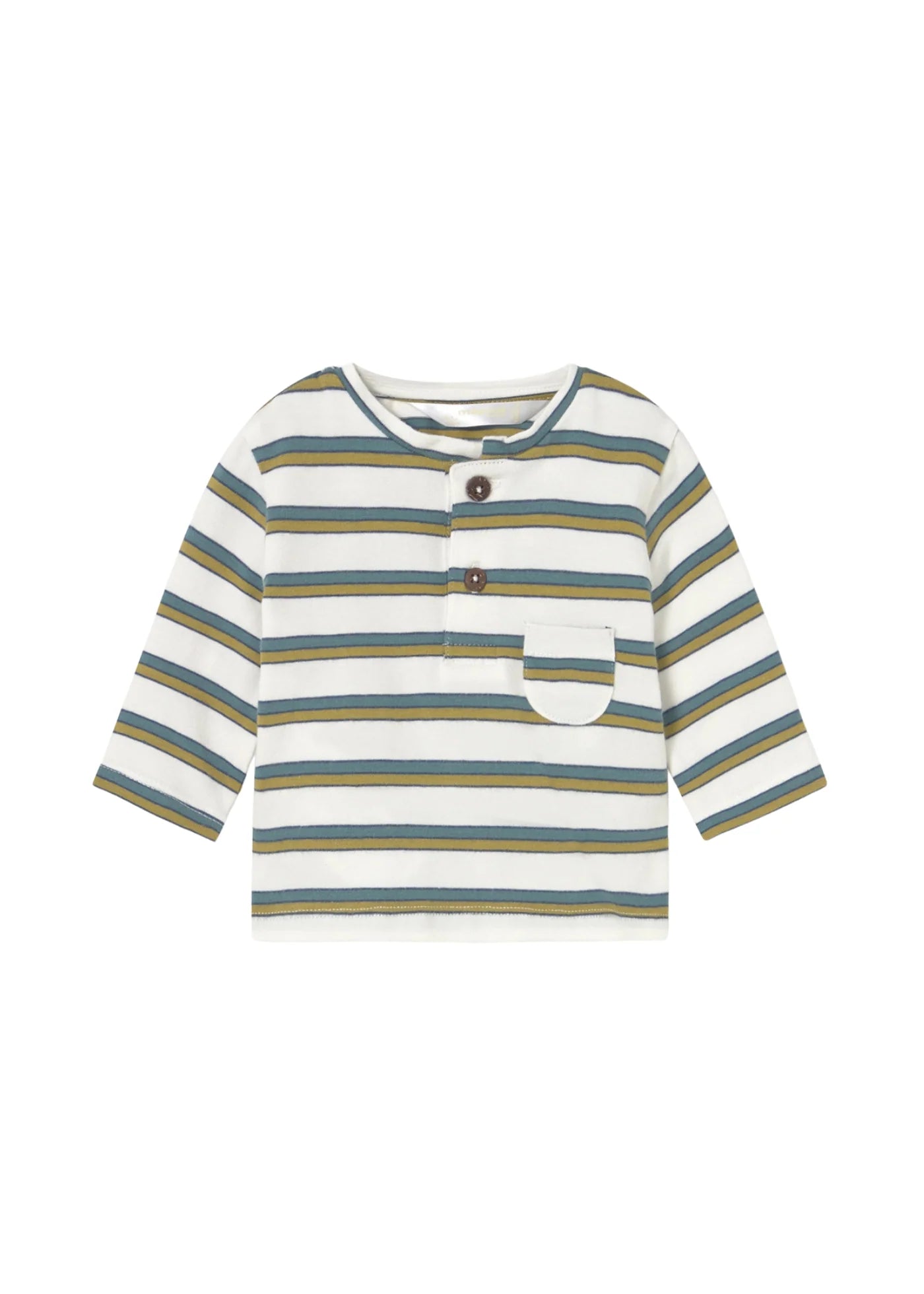 Mayoral 2056 Striped Pocket Tee