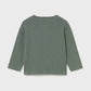 Mayoral 2064 Green Long Sleeve Pocket Tee