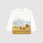 Mayoral 2068 Baby Landscape T-Shirt