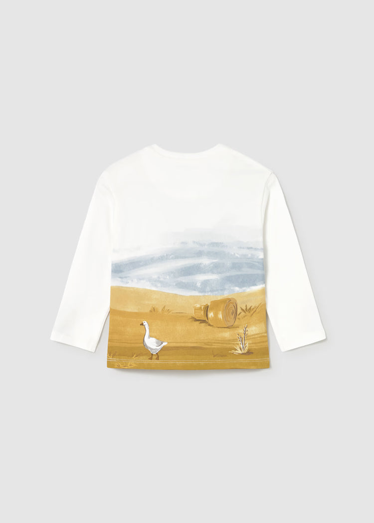 Mayoral 2068 Baby Landscape T-Shirt