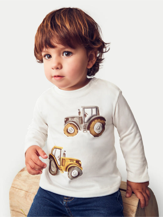Mayoral 2069 Tractor Graphic Tee