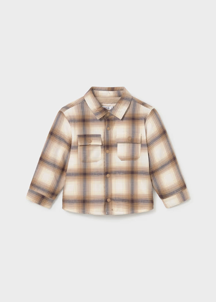 Mayoral 2108 Plaid Overshirt