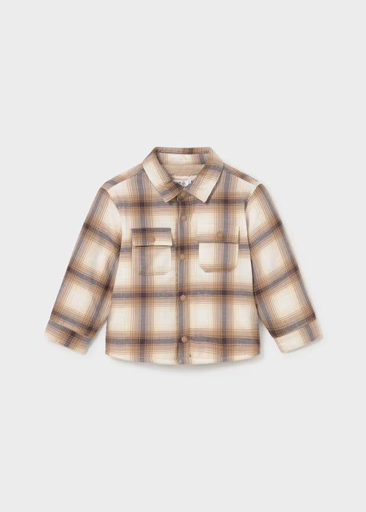 Mayoral 2108 Plaid Overshirt