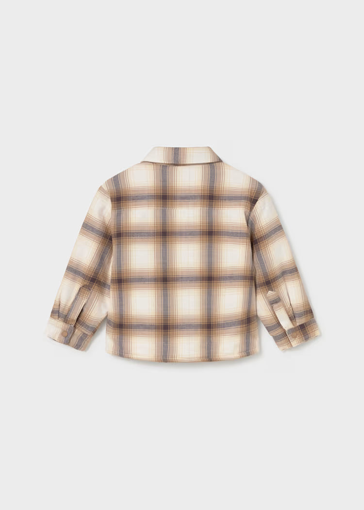 Mayoral 2108 Plaid Overshirt