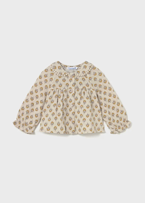 Mayoral Baby Girl Blouse 2114 Miel