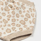 3pc Sweater Knit Set Cream Leopard