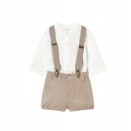 Mayoral 2257 Porridge 3pc Suspender Set