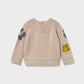 Mayoral 2384 Jacquard Floral Sweater