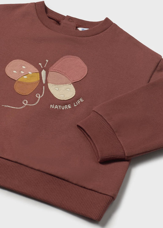 Mayoral 2430 Nature Life Butterfly Pullover