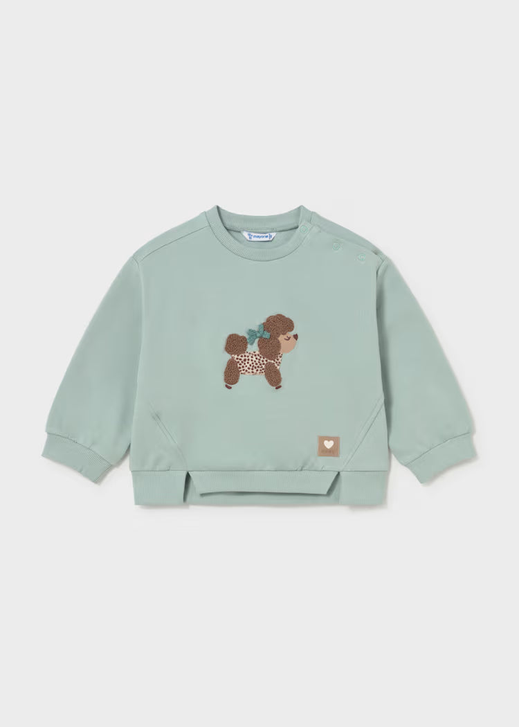 Mayoral 2433 Poodle Sweatshirt