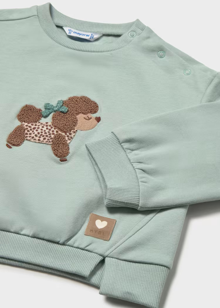 Mayoral 2433 Poodle Sweatshirt