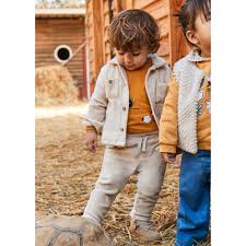 Mayoral 2510 Velour Pull On Pants