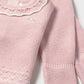 Mayoral 2556 Newborn Girl Pink 3-Piece Knit Set