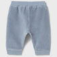 Mayoral 2587 Blue Bell Velour Pants