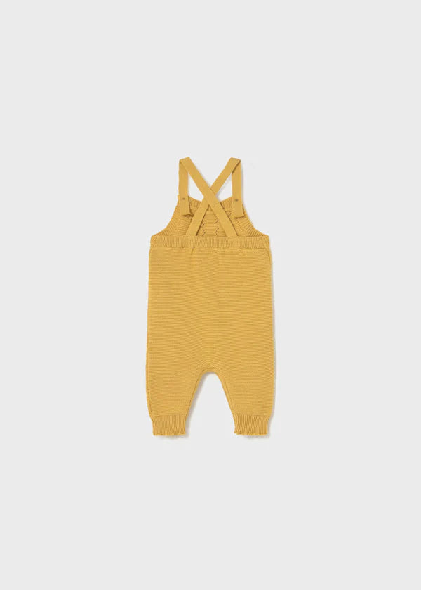 Mayoral Baby Girl 3 Pc. Knit Overall Set 2604-32 Manzanilla