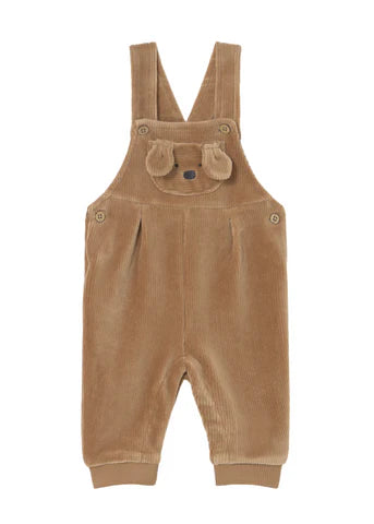 Mayoral 2635 Corduroy Toffee Overall Set