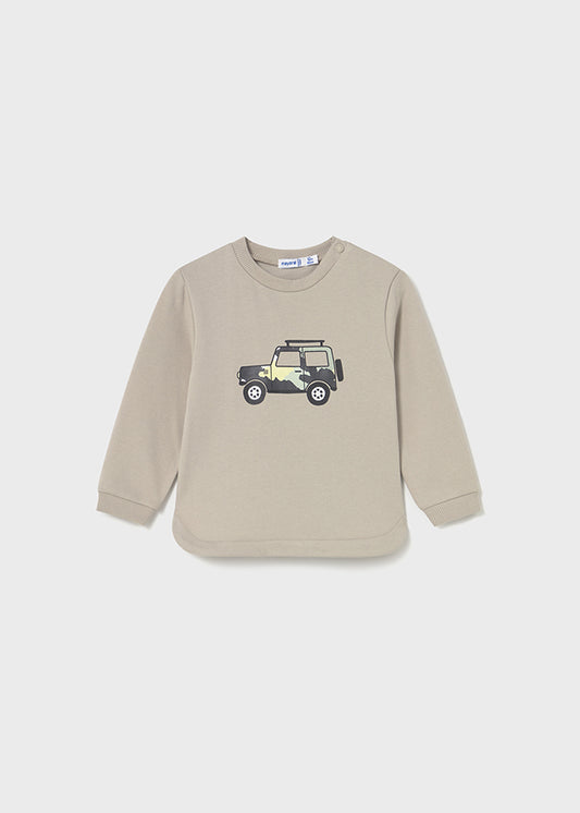 Mayoral 2649 Camo Jeep Sweatshirt