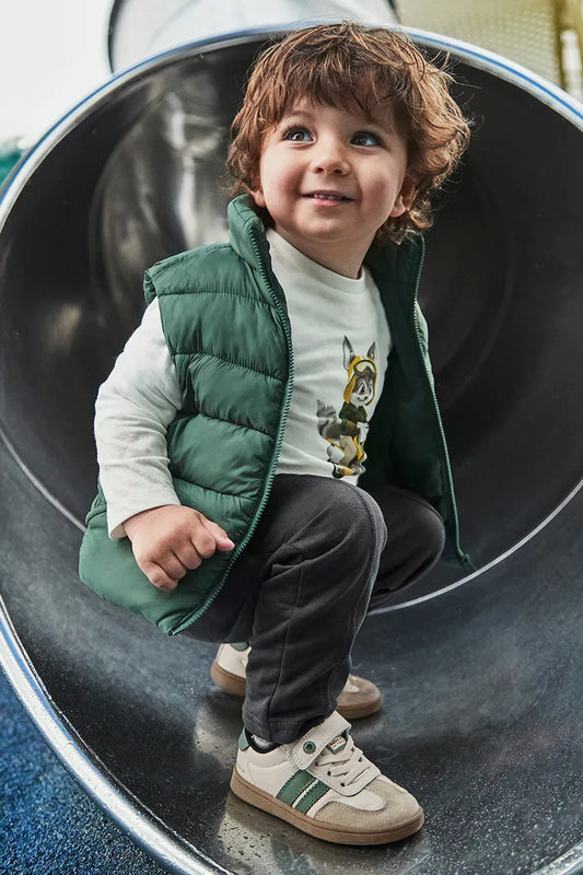 Mayoral 2649 Army Green Puffer Vest