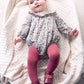 Mayoral 2672 Floral Printed Romper with Tights