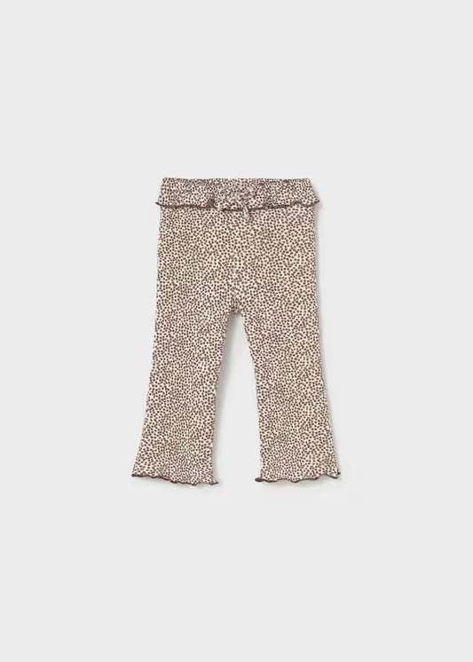 Mayoral 2709 Flare Ruffle Leggings