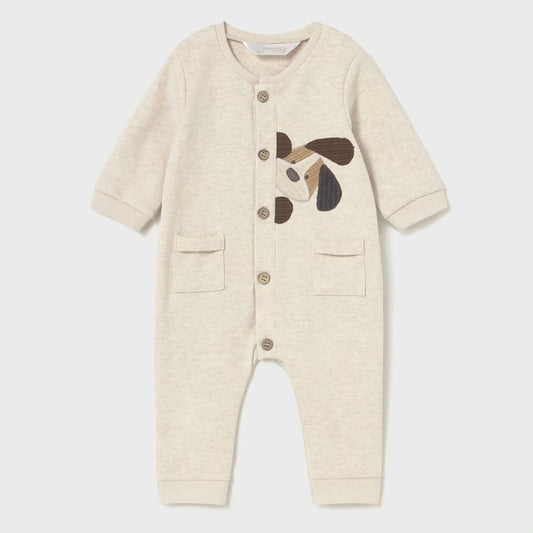 Mayoral 2731 Dog Embroidered One Piece
