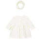 Mayoral 2803 Crudo Baby Dress and Headband Set