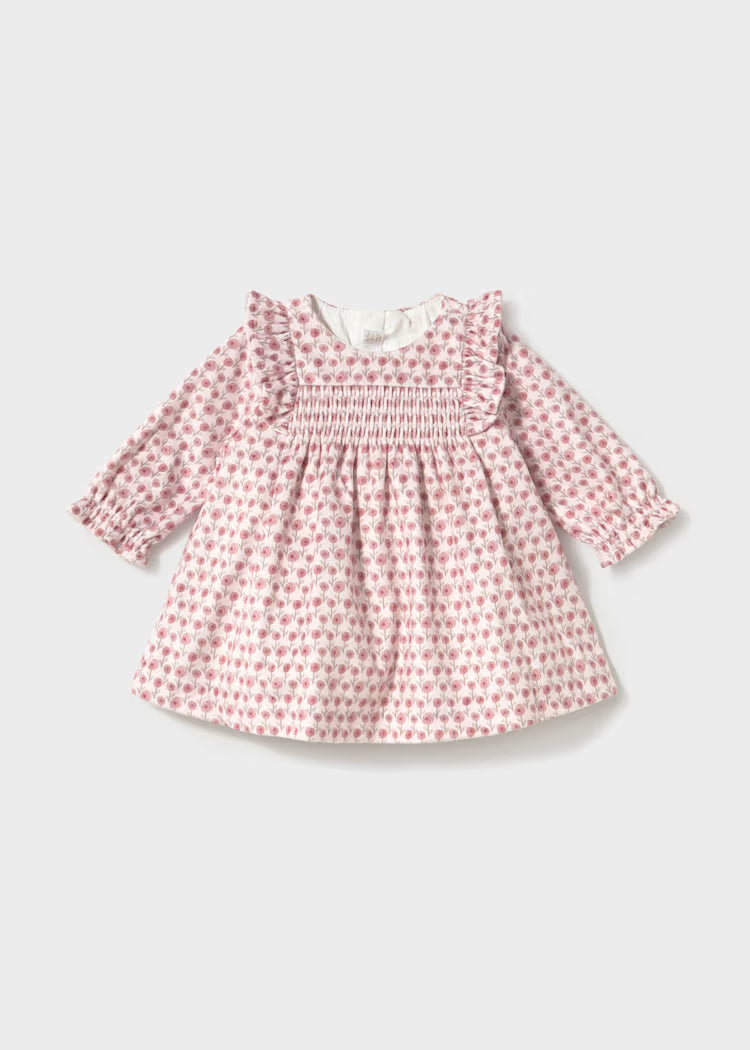 Mayoral 2816 Printed Velvet Dress