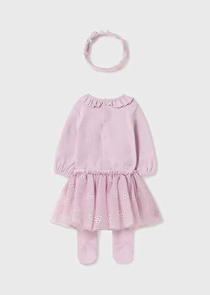 Violet Bodysuit w/ TuTu Set