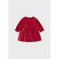 Infant Red Velvet Dress