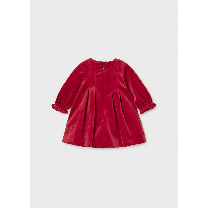 Infant Red Velvet Dress