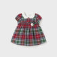 Infant Tartan Plaid Smock Dress