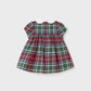 Infant Tartan Plaid Smock Dress