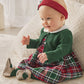 Infant Tartan Plaid Smock Dress