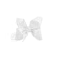 GLITTER METALLIC BOW ON CLIP
