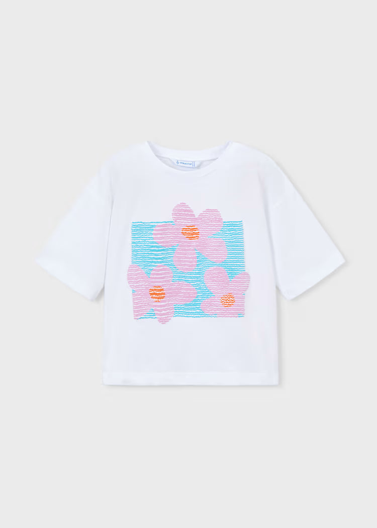 Mayoral 3016 Girl Drop Shoulder T-shirt
