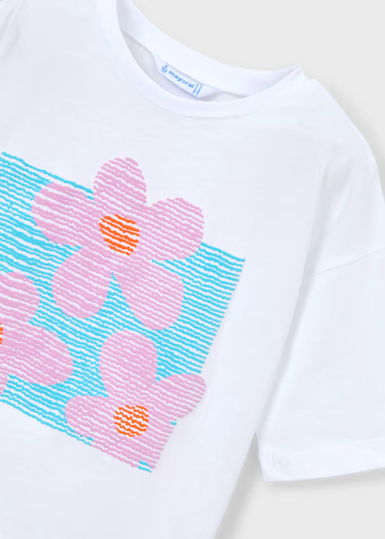 Mayoral 3016 Girl Drop Shoulder T-shirt