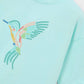 Mayoral 3016 Girl Drop Shoulder Hummingbird T-shirt