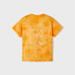 Orange Happy By The Sea Sailboat Tee
