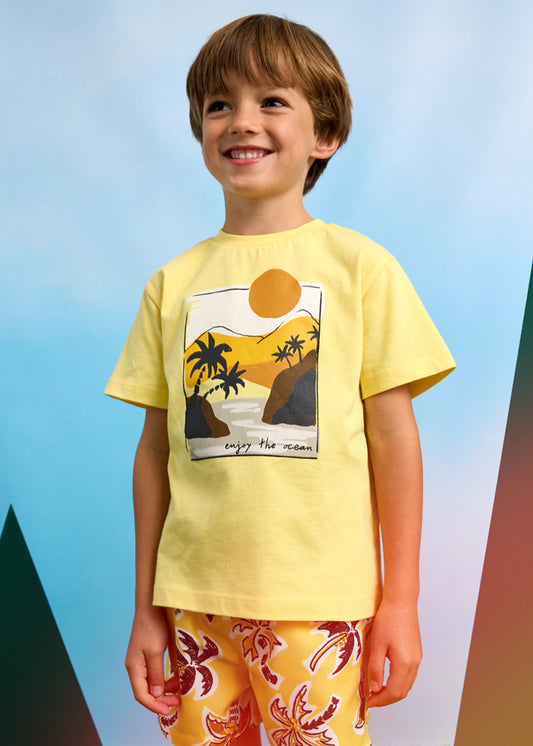 Enjoy the Ocean Yellow TShirt