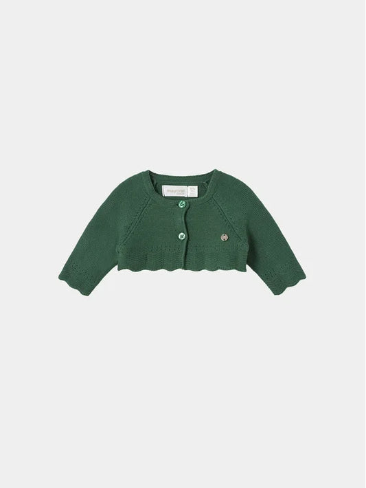 Pine Basic Knit Short Cardigan