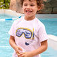 Mayoral 3081 Boy Snorkel Mask Graphic T-shirt