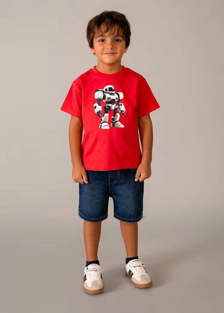 Mayoral 3210 Boy Denim Shorts