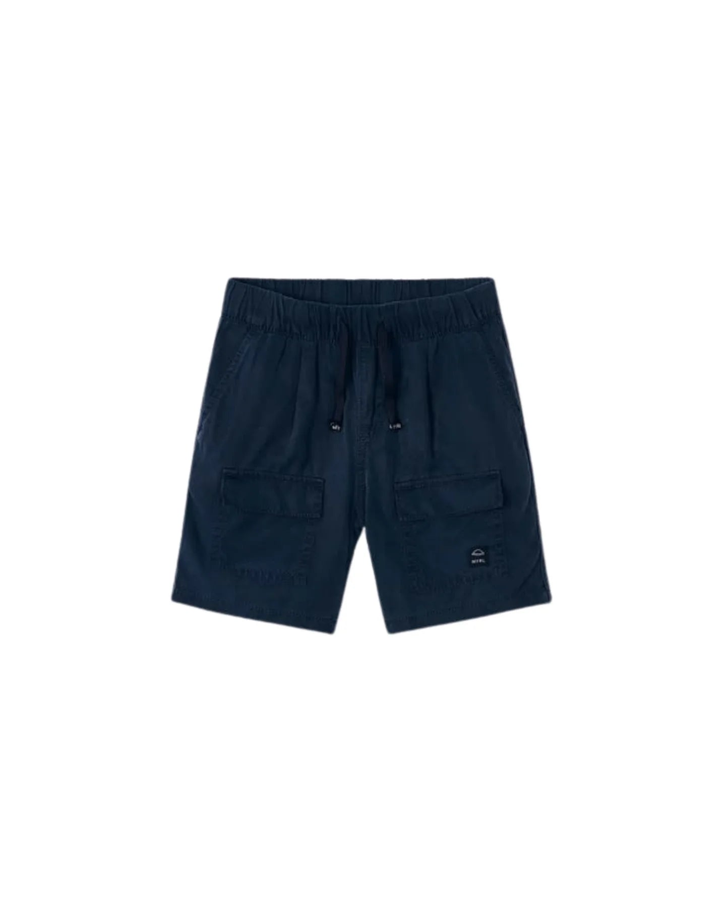 Soft Navy Linen Shorts