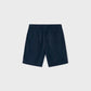 Soft Navy Linen Shorts