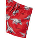 Red Dinosaur Swim Trunks