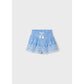 Blue with White Detail Skort