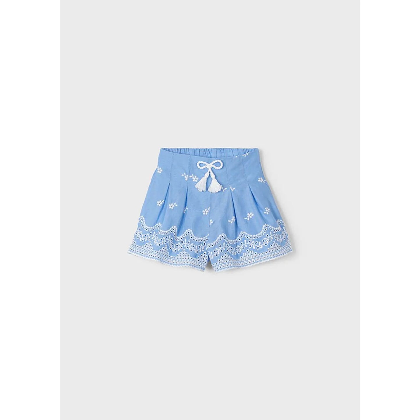 Blue with White Detail Skort